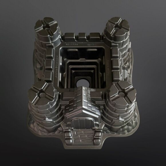 Nordic Ware Bundt Cake Pan Fairytale Cottage Silver Bundt Cake Pan 10 Cup - Picture 5 of 8